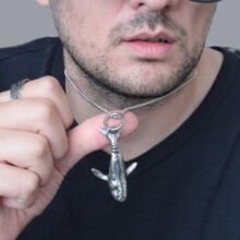 گردنبند نهنگ استیل