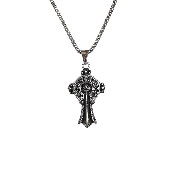 chrome hearts necklace (9) گردنبند کروم هارتز کد sp775