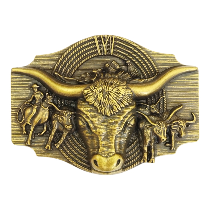 کمربند طرح کلاسیک وسترن (Cowboy Boots Belt Buckle)